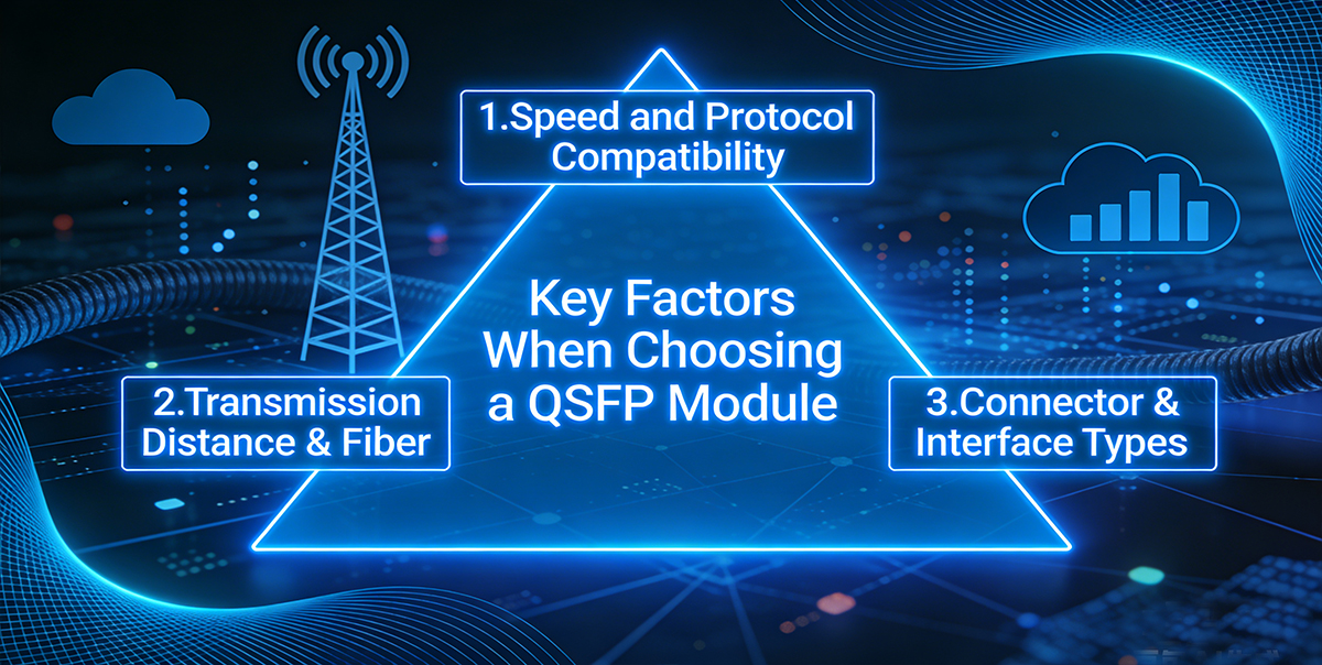 Key Factors When Choosing a QSFP Module