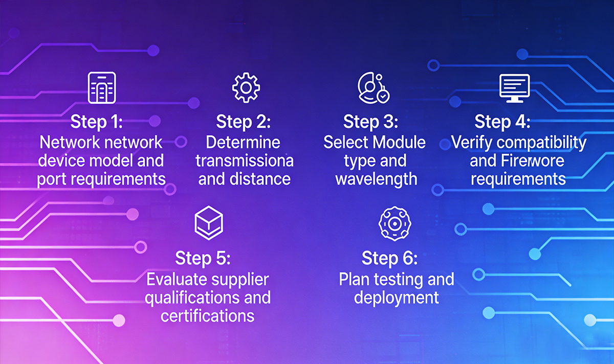 1G SFP Module Selections