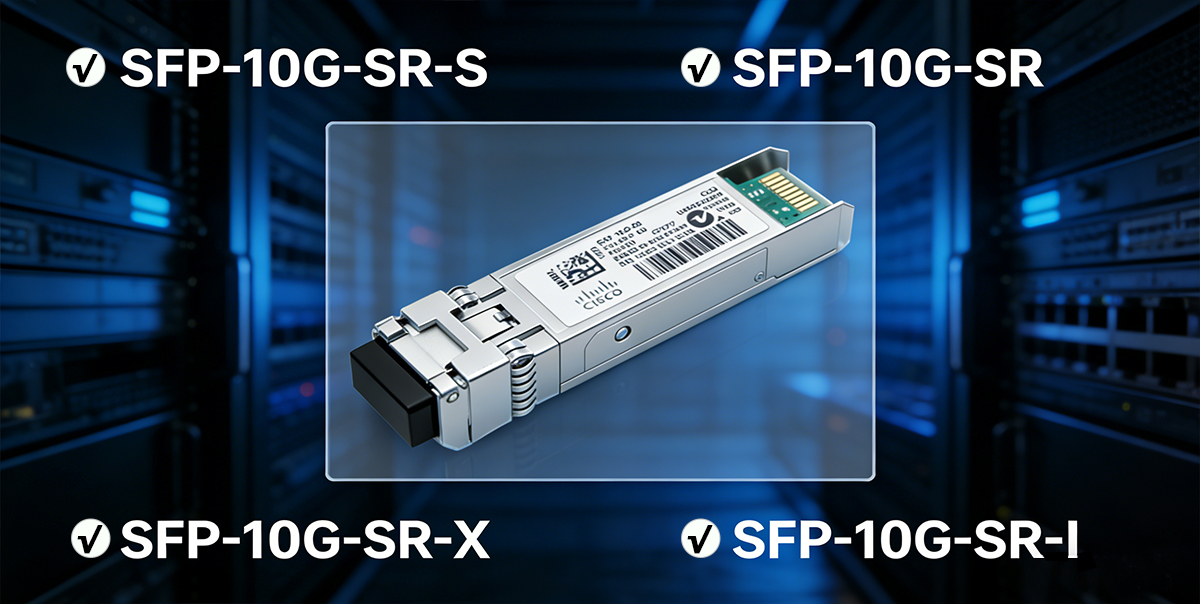 Types of Cisco SFP-10G-SR Modules