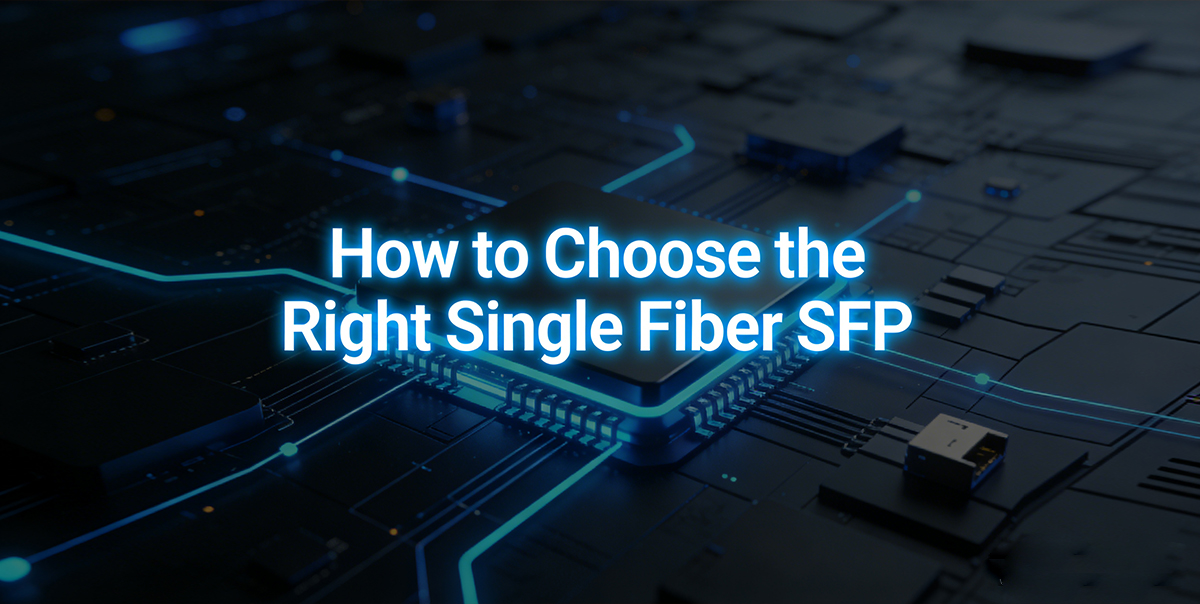 how to choose single fiber sfp