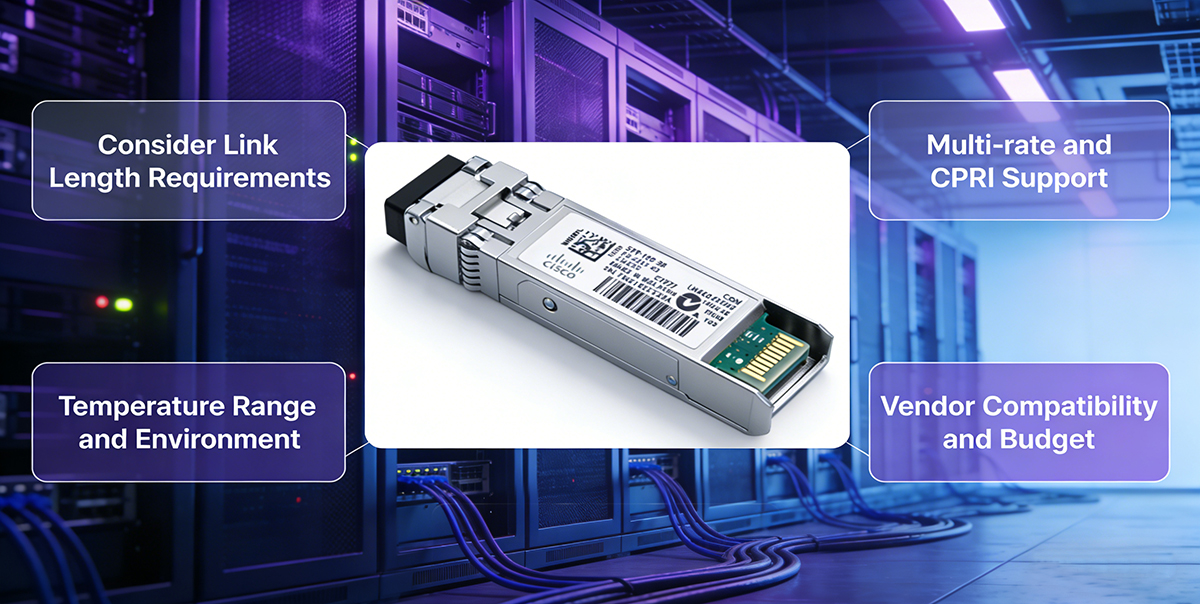 How to Choose the Right SFP-10G-SR Module？