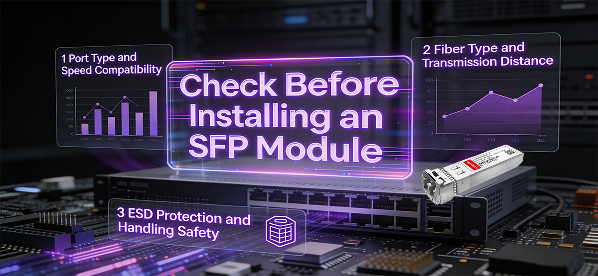 What Should You Check Before Installing an SFP Module?