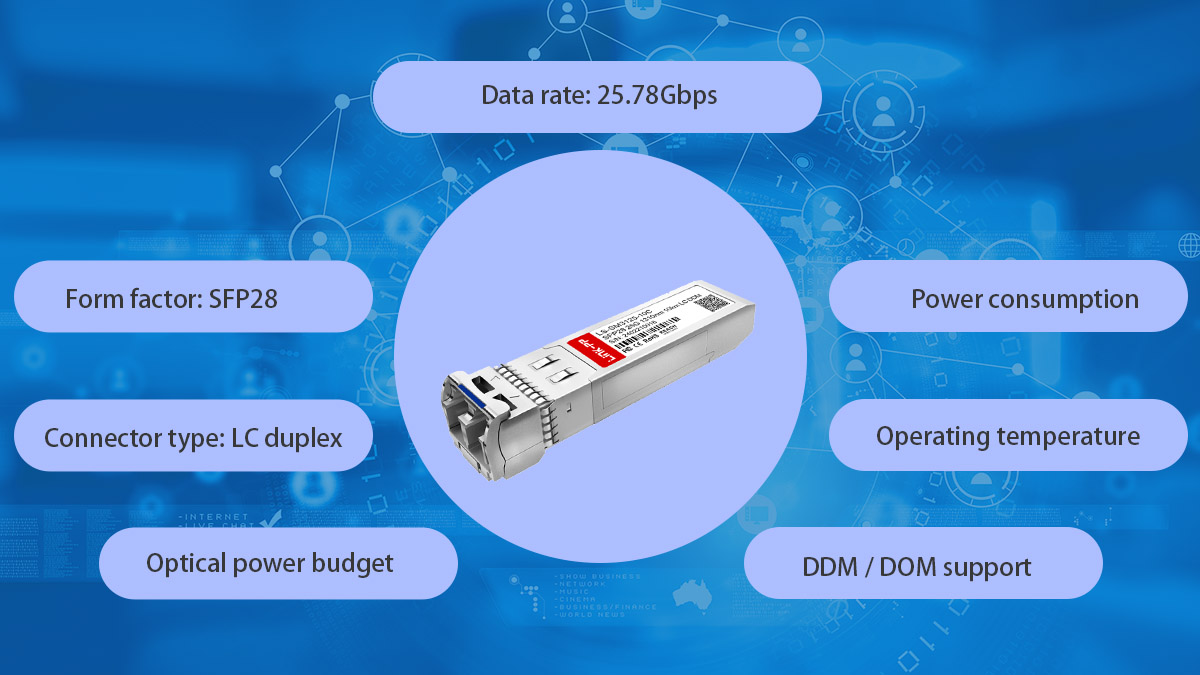 sfp28 25g lr specifications