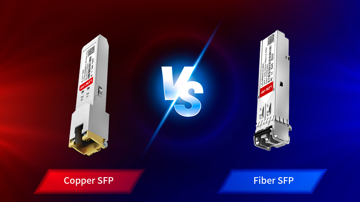 1g copper sfp vs fiber sfp