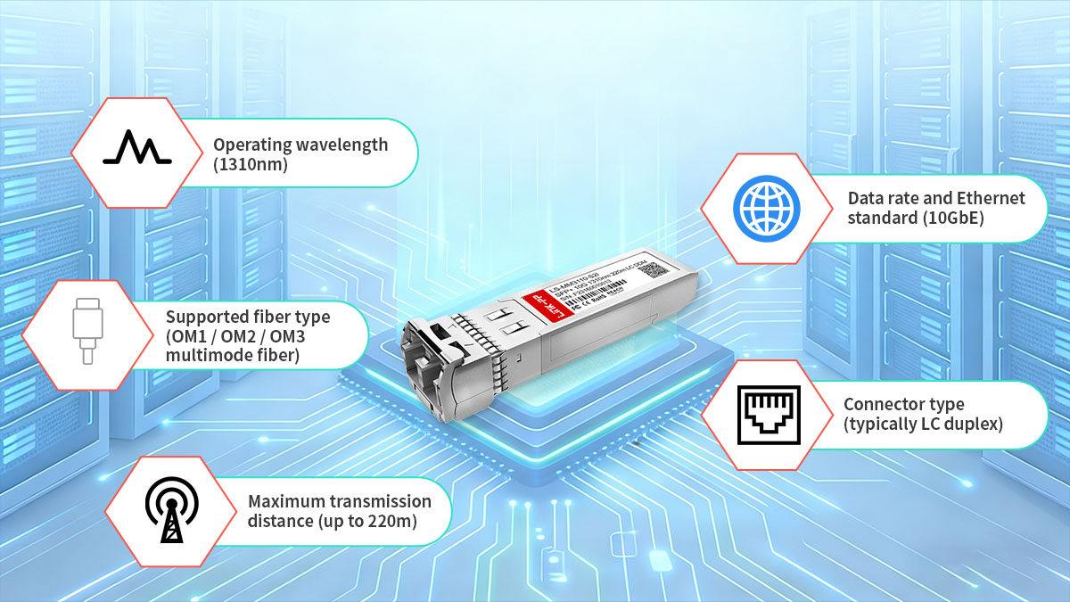 specification of 10gbase-lrm sfp module