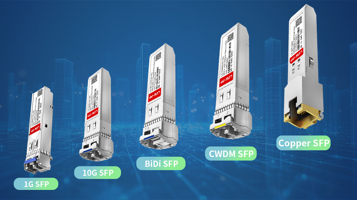 types of cisco compatible sfp module