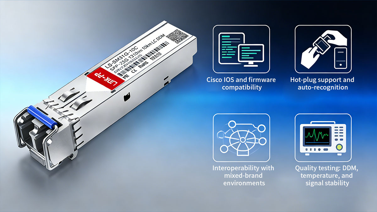 compatibility of cisco compatible sfp module