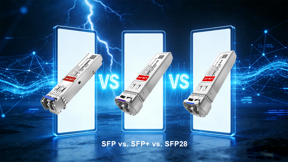 What Are SFP, SFP+, and SFP28?