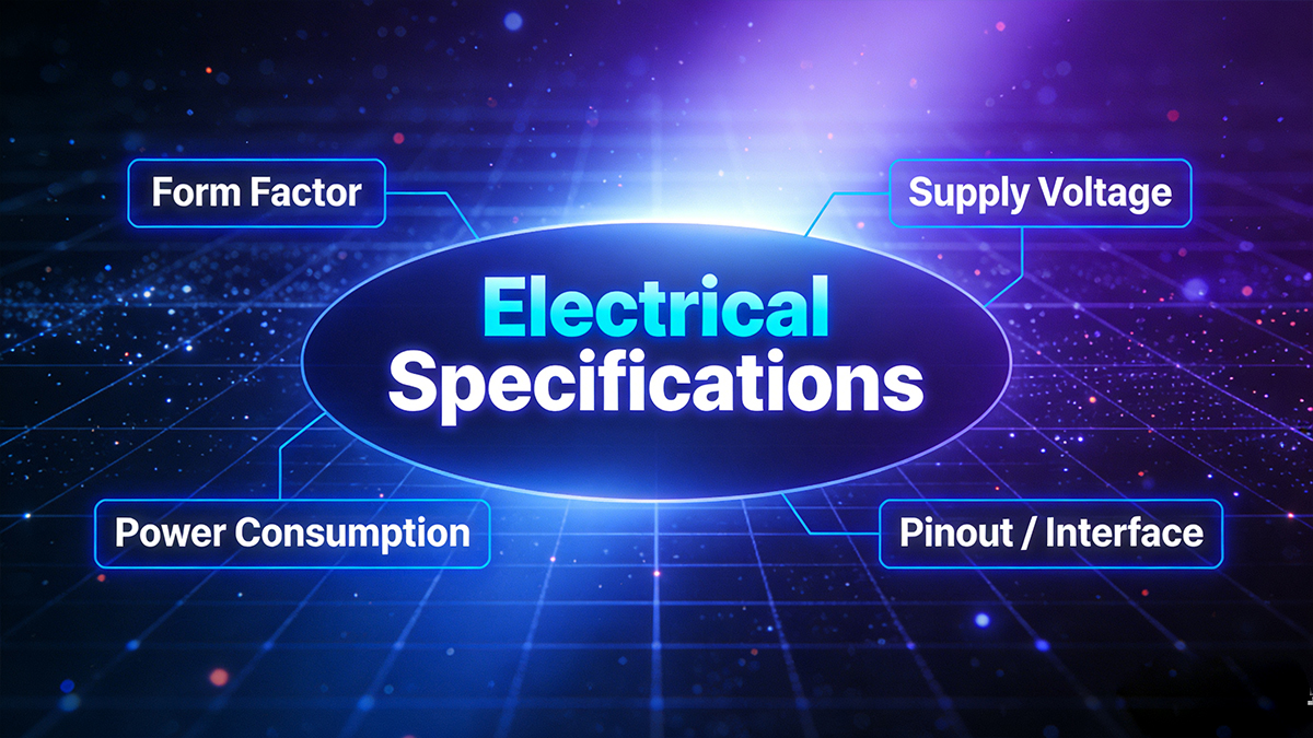 SFP Optical Module Electrical Specifications