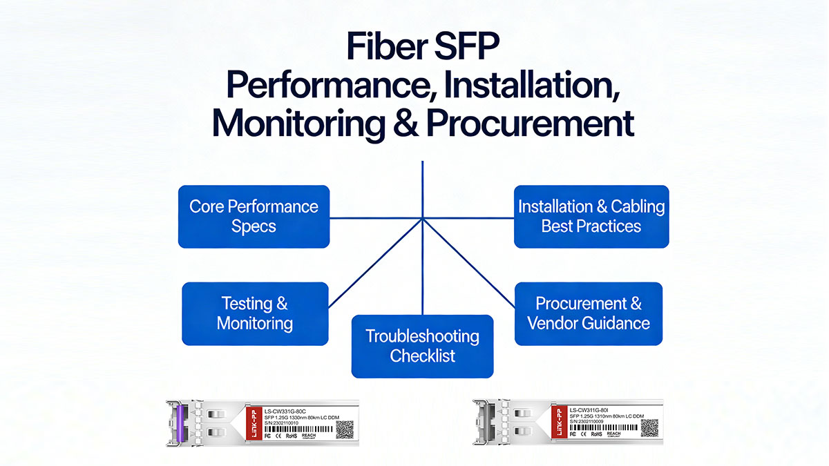 Fiber SFP Performance, Installation, Monitoring & Procurement