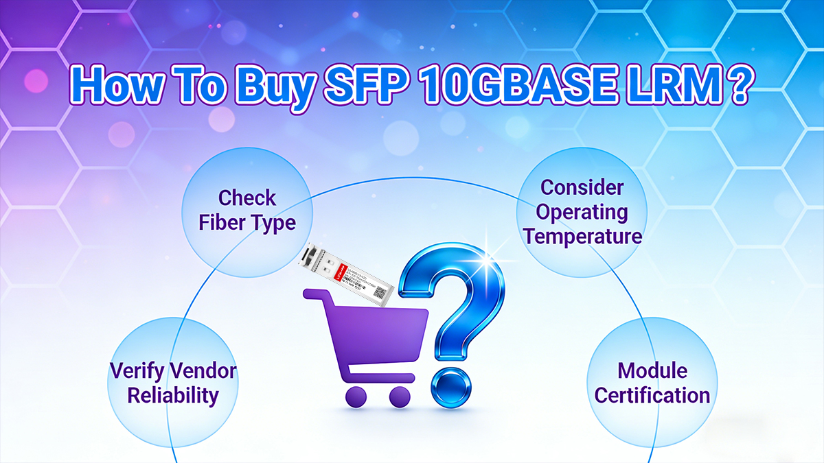 How To Buy SFP 10GBASE LRM