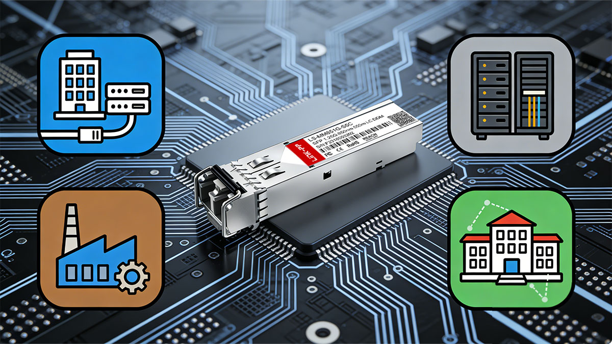 Common Application Scenarios for Multimode SFP Transceivers