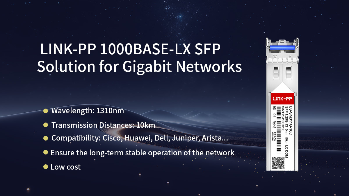 LINK-PP 1000BASE-LX SFP Solution